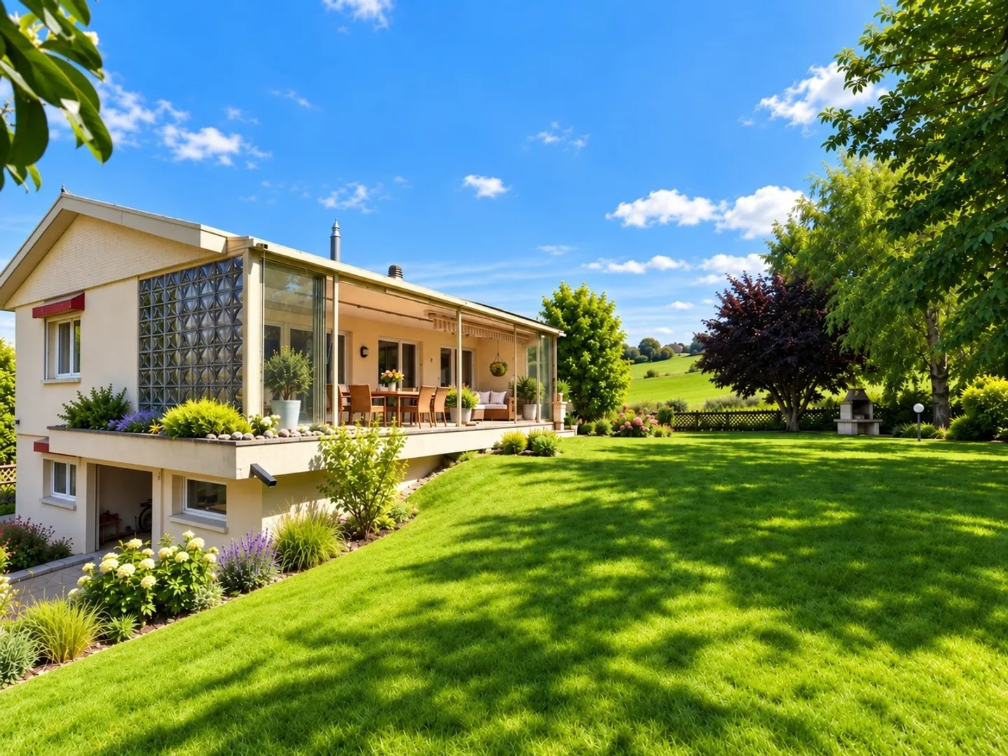 Villa mit 6,5 Zimmern in ruhiger Lage mit großem Garten - Foto 2 von 17