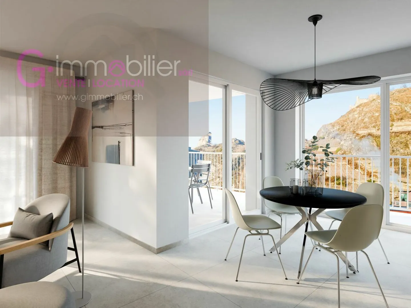 Considera questa vista sui castelli attici 3,5 camere - Foto 7 di 12