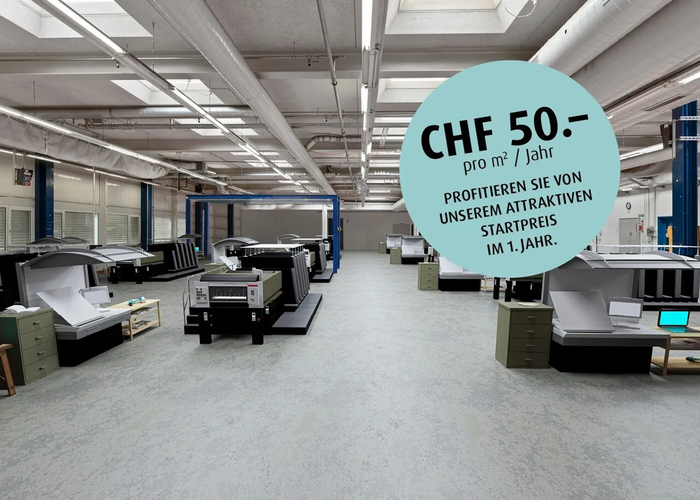 Toutes les possibilités pour vous - Espaces de stockage et de production jusqu'à 2 300 m2 - Photo 1 sur 11