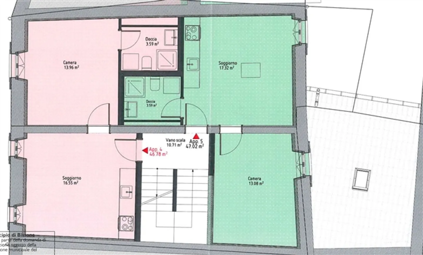 6 appartamenti ristrutturati per investimento (5%) - Foto 8 di 11