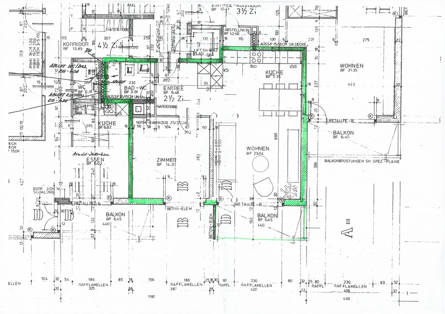 Helle 2 1/2 Zimmerwohnung (K12A) - Foto 6 von 6
