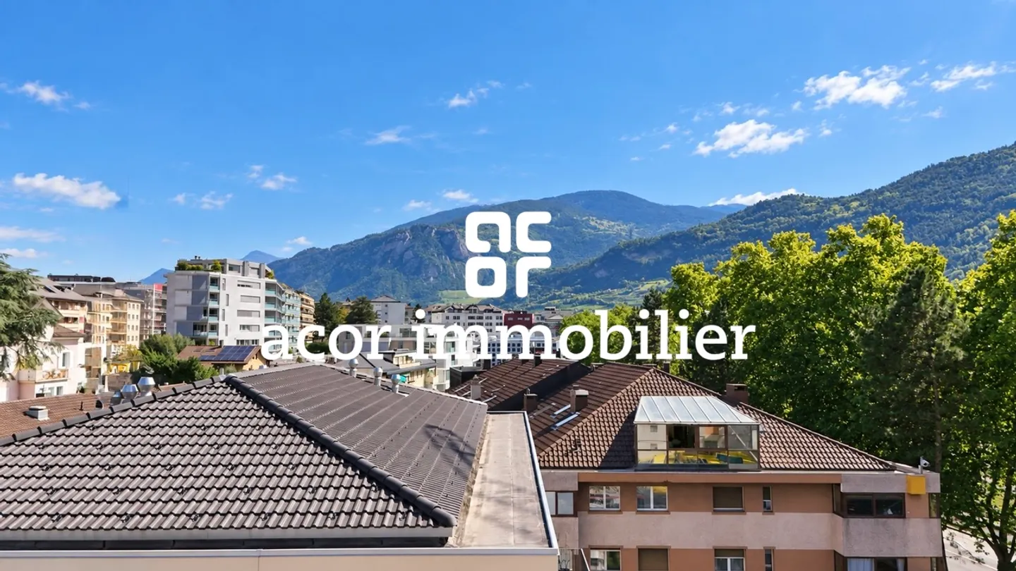 SION CITY CENTRE - NEW 121 M² PENTHOUSE - 3.5 ROOMS - LARGE TERRACE - Photo 1 of 7