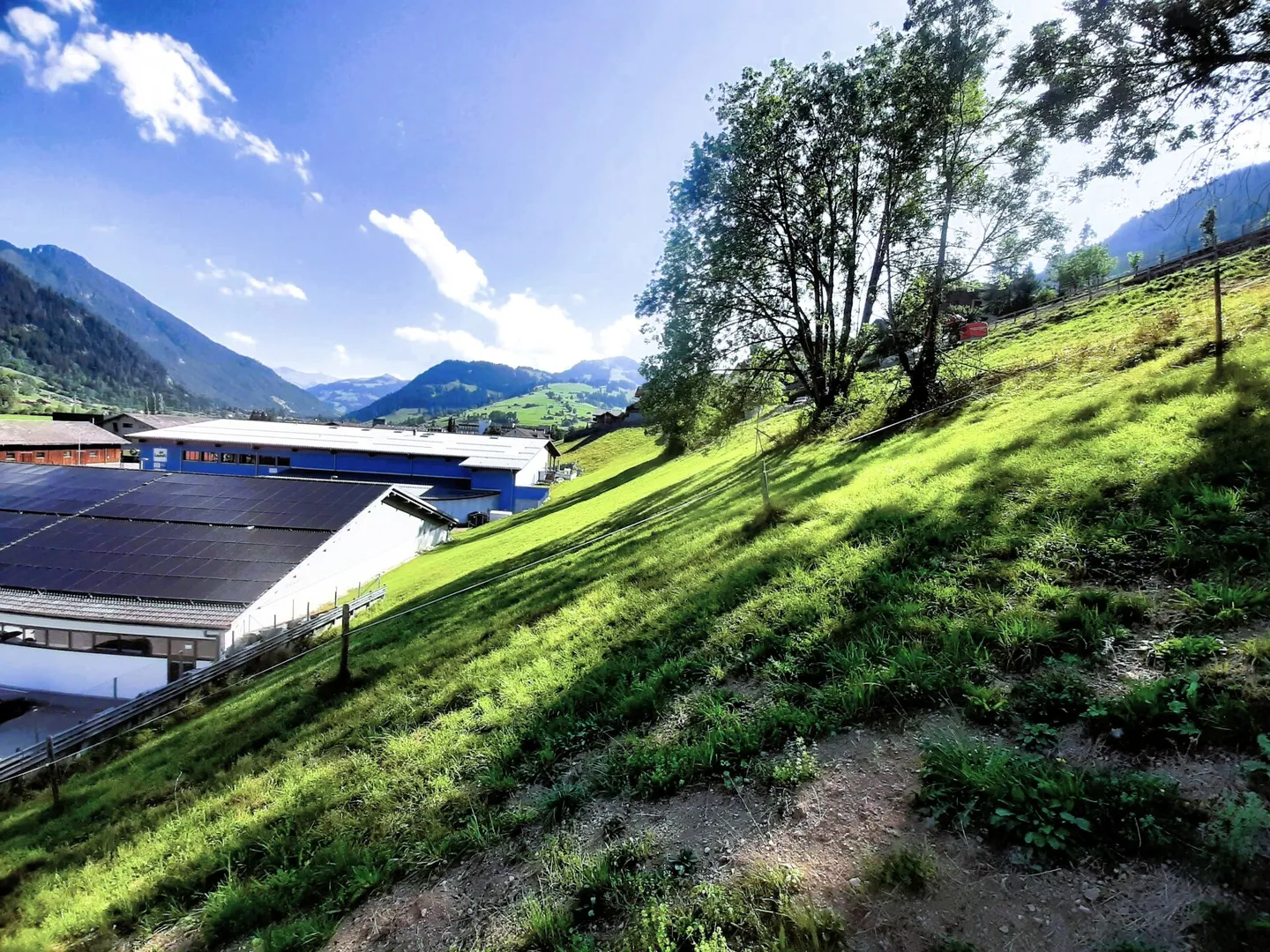 Terreno edificabile parzialmente sviluppato in posizione soleggiata a Zweisimmen BE - Foto 5 di 10