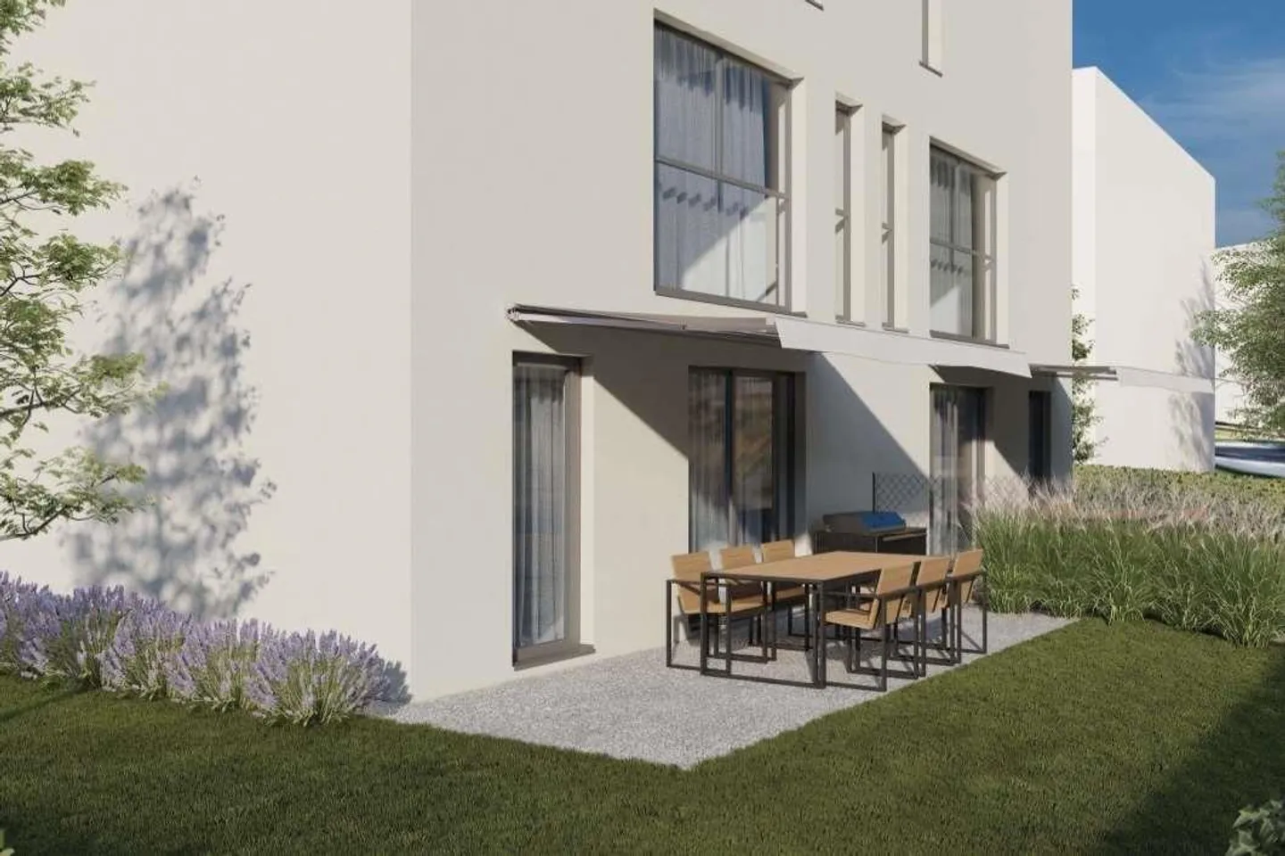 Neue Einfamilienhäuser mit privatem Garten in Vacallo - Foto 2 von 11