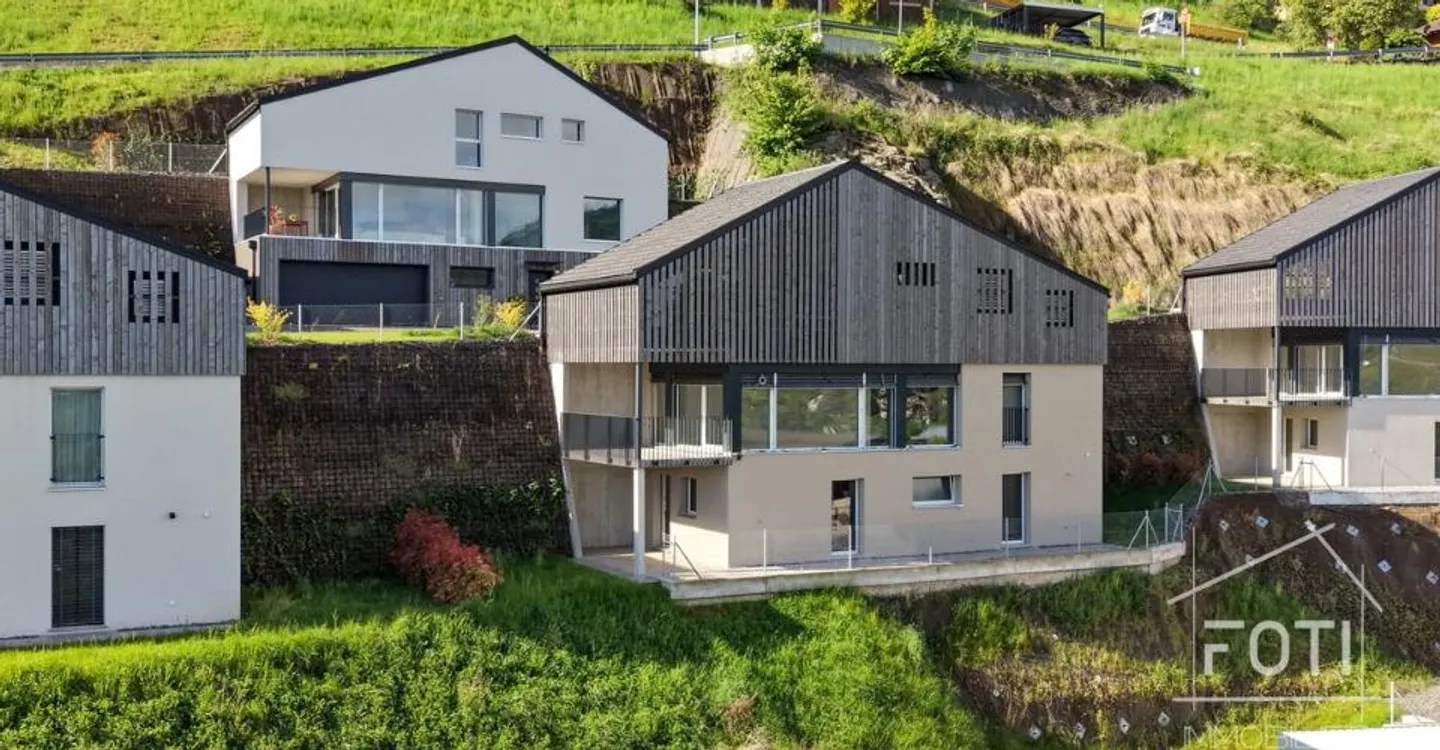LOCATION-SALE: New individual villa of 4.5 rooms with a beautiful view of the plain. - Photo 7 of 13