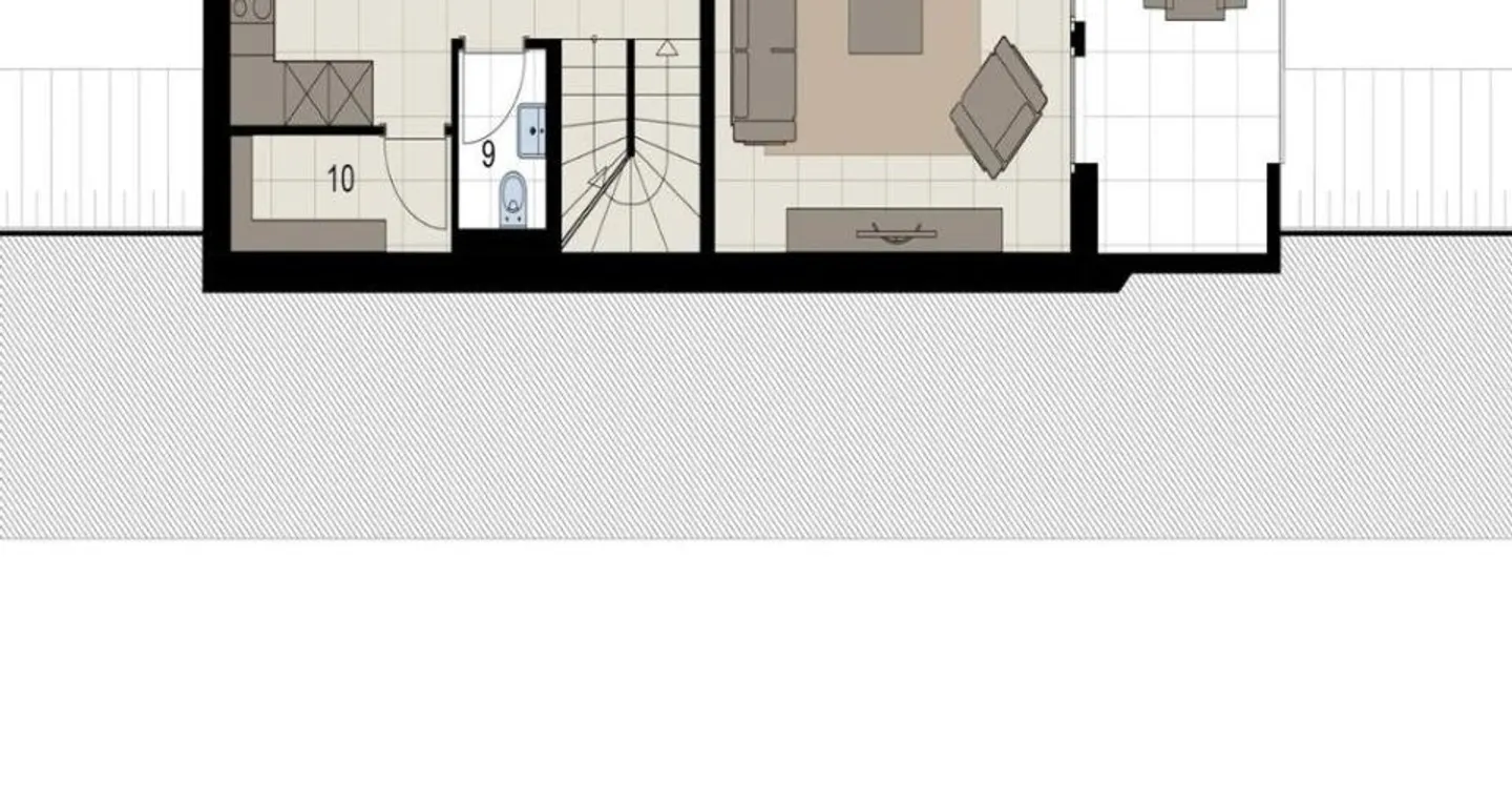 LOCATION-SALE: New individual villa of 4.5 rooms with a beautiful view of the plain. - Photo 9 of 13