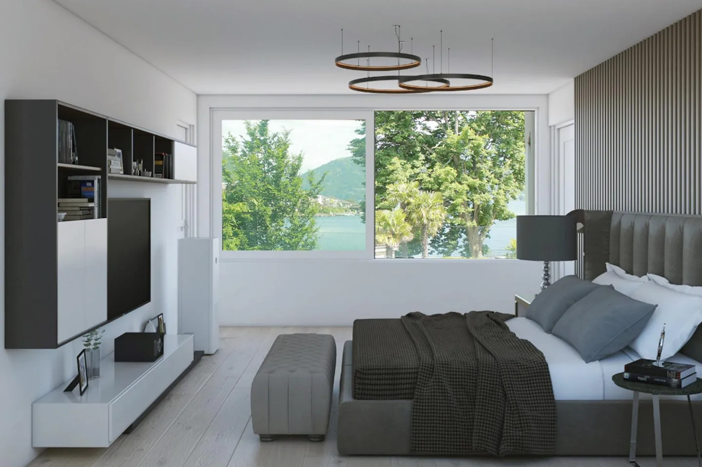 NUOVA CASA CON 6.5 STANZE AL LAGO - Foto 7 di 10