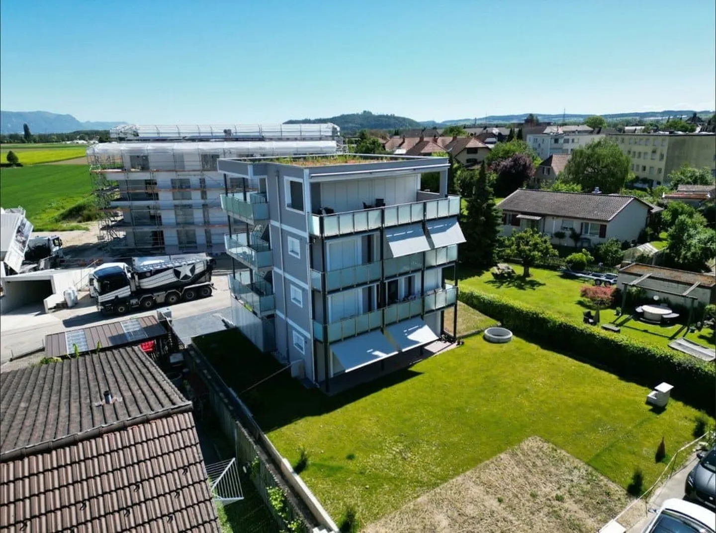 New multi-family house with 4 apartments and parking garage - Stockweg 6, Studen BE - Photo 9 of 10