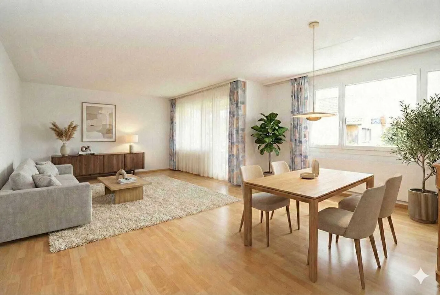 4.5-room apartment with glazed balcony in Zuzwil - Photo 1 of 12