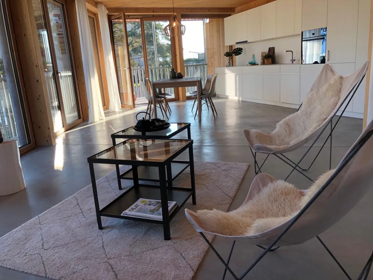 appartement moderne lumineux avec belle vue sur le lac et la montagne - Photo 6 sur 6