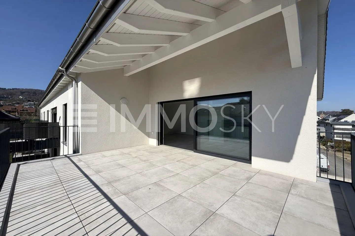 3,5-Zimmer-Neubau mit ca. 69 m² Dachboden und großem Balkon (Los B5-8.1) - Foto 1 von 5
