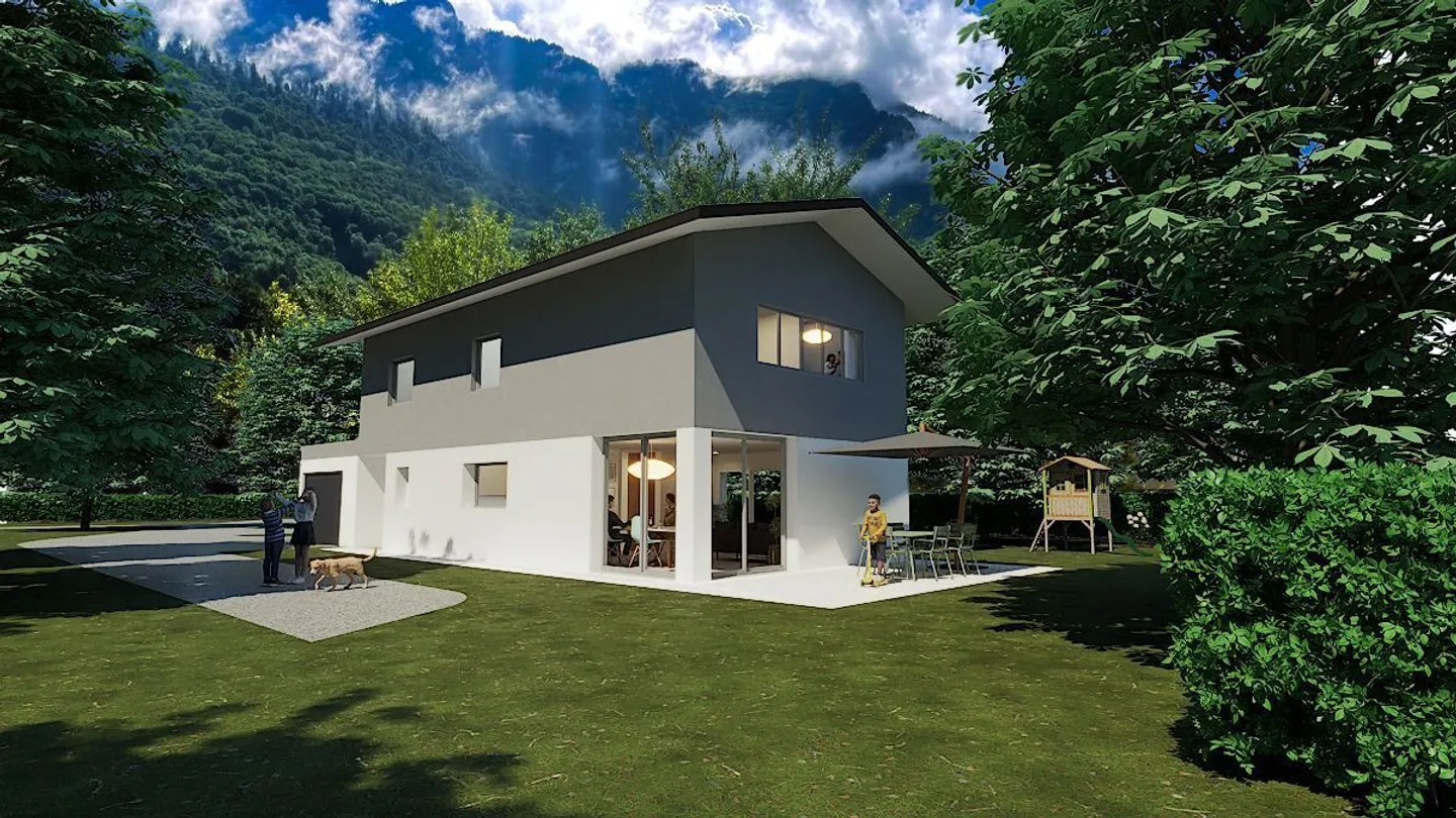 Prächtige Villa im Herzen eines Wohnviertels in Bex - Foto 1 von 7