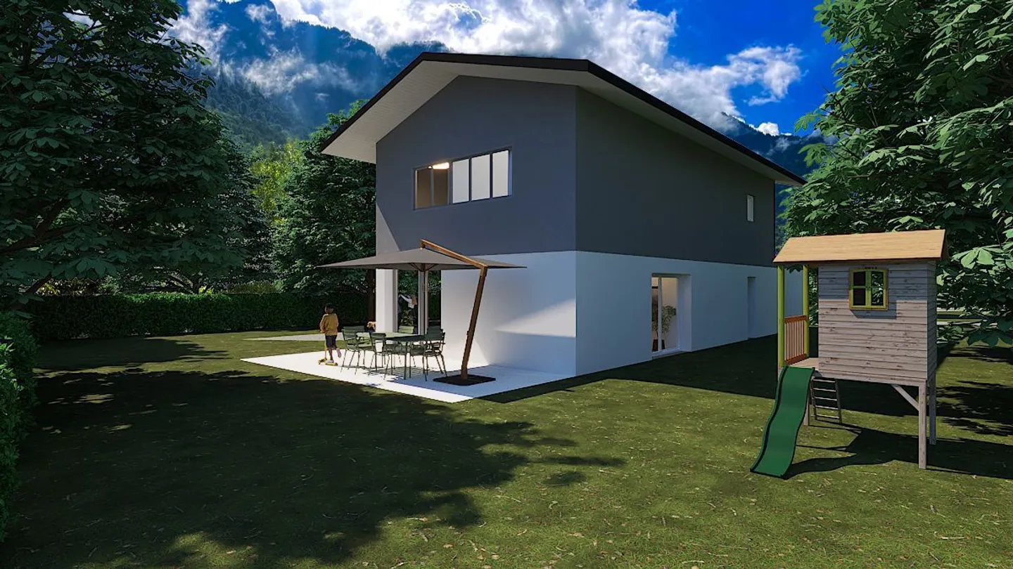 Prächtige Villa im Herzen eines Wohnviertels in Bex - Foto 7 von 7