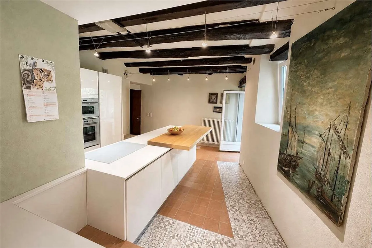 Résidence historique élégante avec cour privée à Gentilino - Photo 7 sur 13