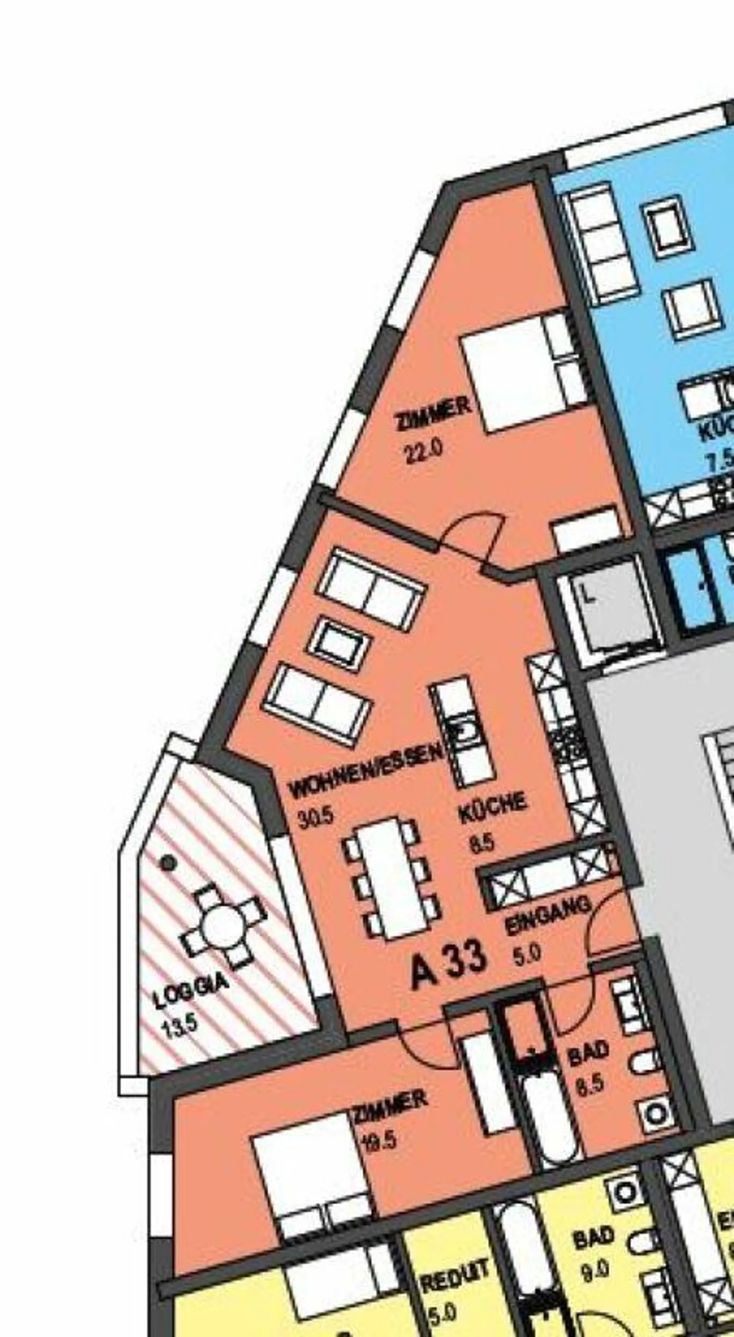 Appartement ensoleillé de 3,5 pièces au cœur d'Eschenbach - Photo 8 sur 8