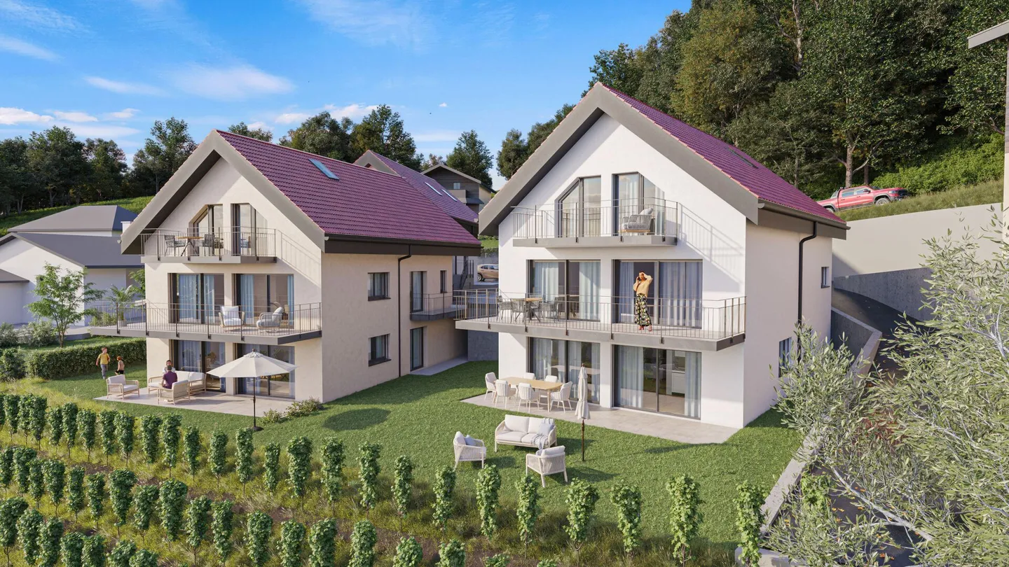Nuovo progetto! Nuove abitazioni nel cuore di Ollon - Foto 6 di 15