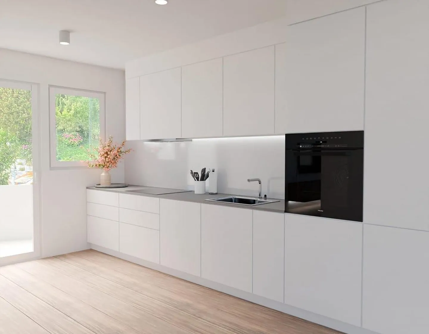 Appartamento luminoso e affascinante con 3 camere - completamente ristrutturato - Foto 2 di 8