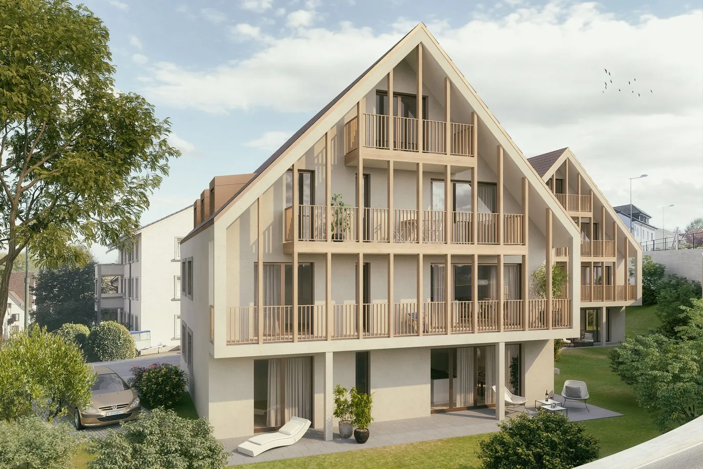Deux maisons multifamiliales nouvelle construction - Photo 1 sur 5