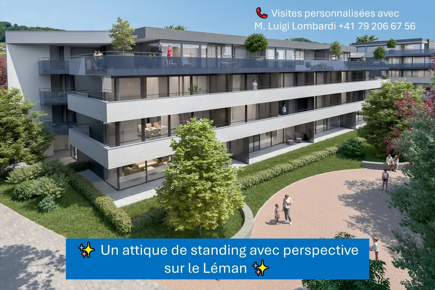 Attique 5.5 pièces - Photo 1 sur 6