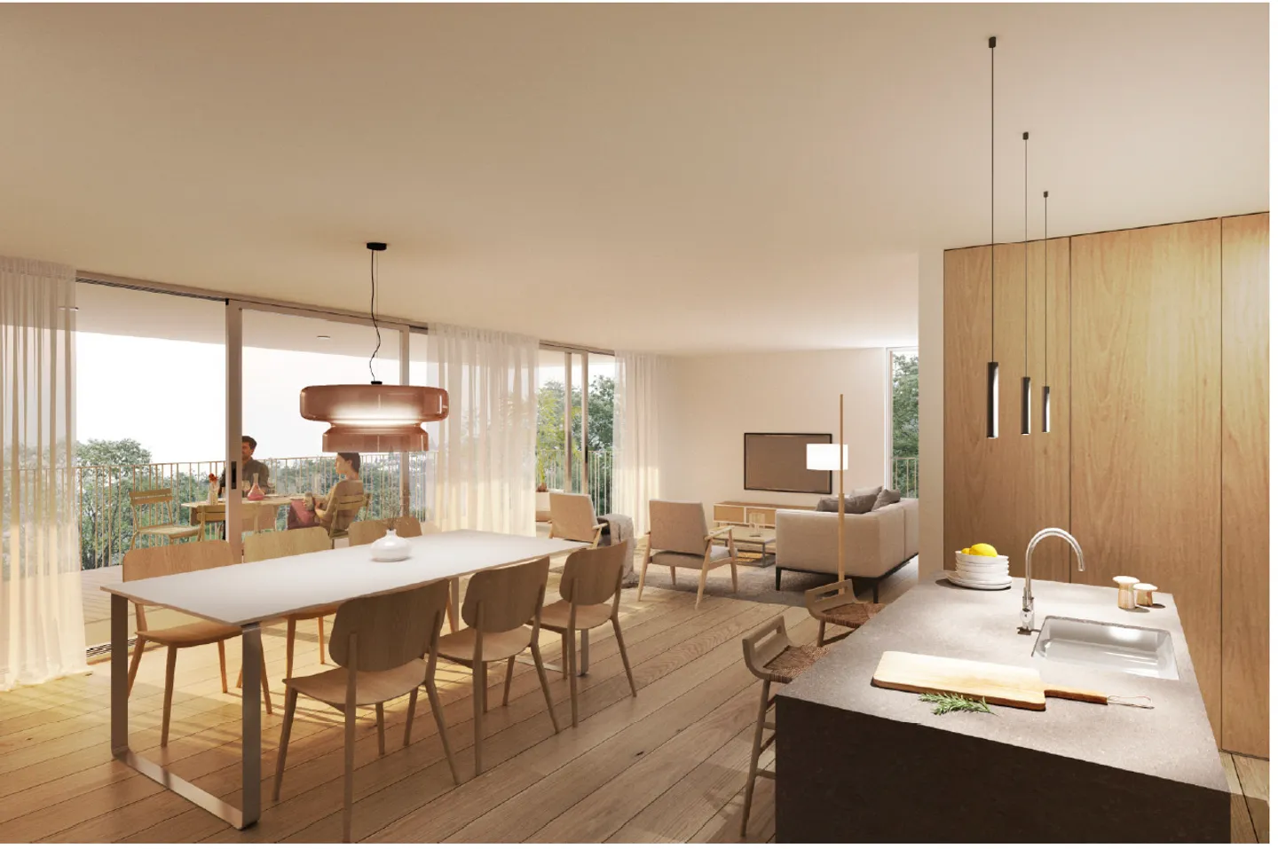 5,5-Zimmer-Wohnung - Foto 4 von 5