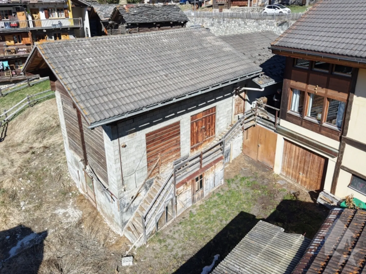 «Grange à rénover au centre du vieux village d'Evolène» - Photo 7 sur 10