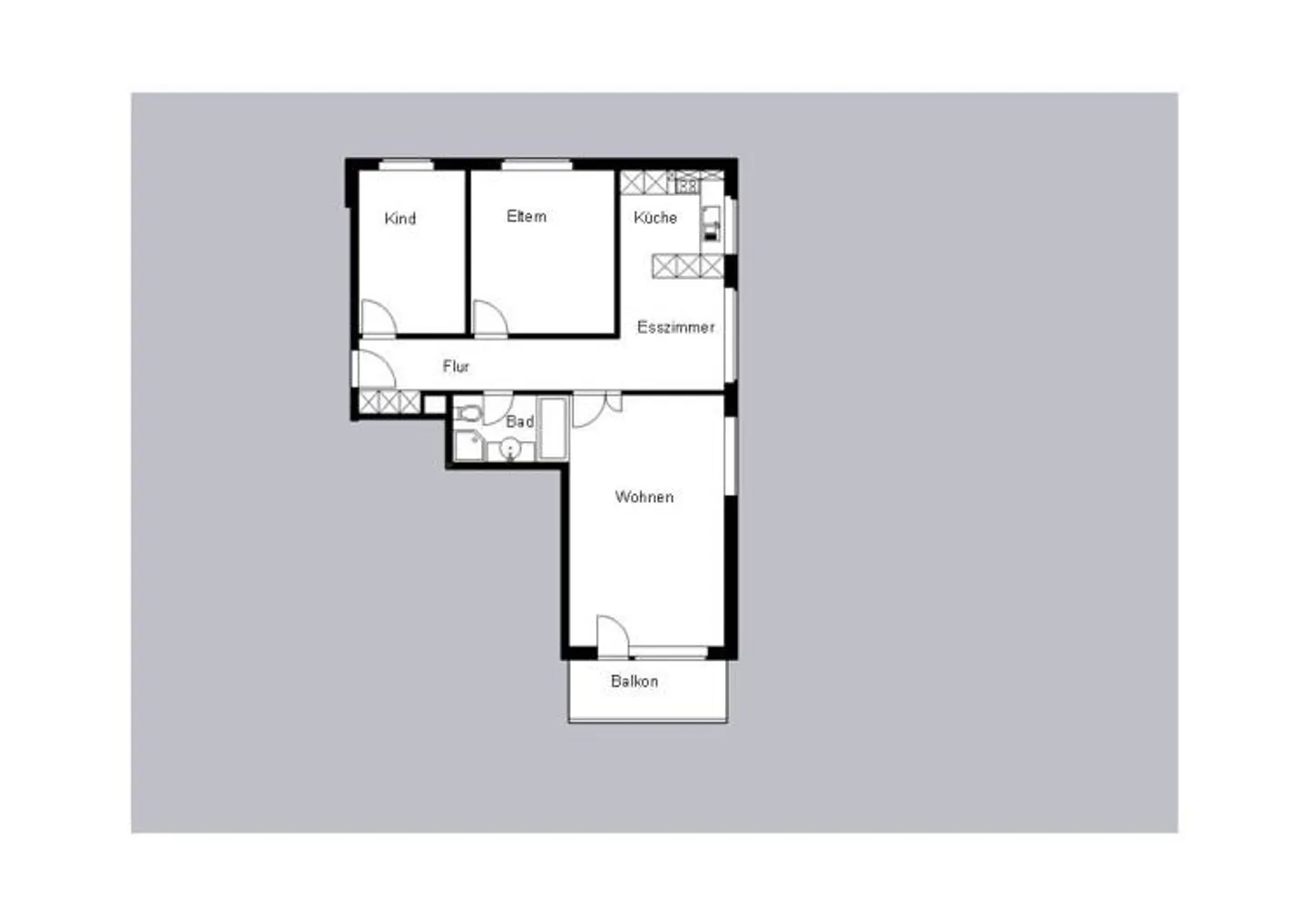 Helle, sanierte Wohnung zu vermieten - Foto 6 von 11