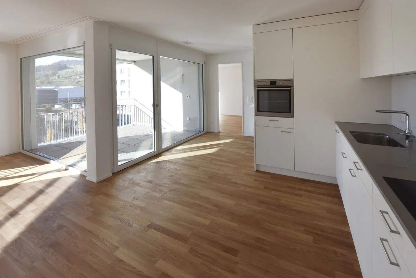 Appartement lumineux de 2,5 pièces au cœur de Malters - Photo 1 sur 6
