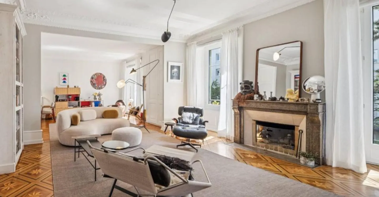Wunderschöne 5,5-Zimmer-Haussmann-Wohnung vollständig renoviert - Foto 3 von 5