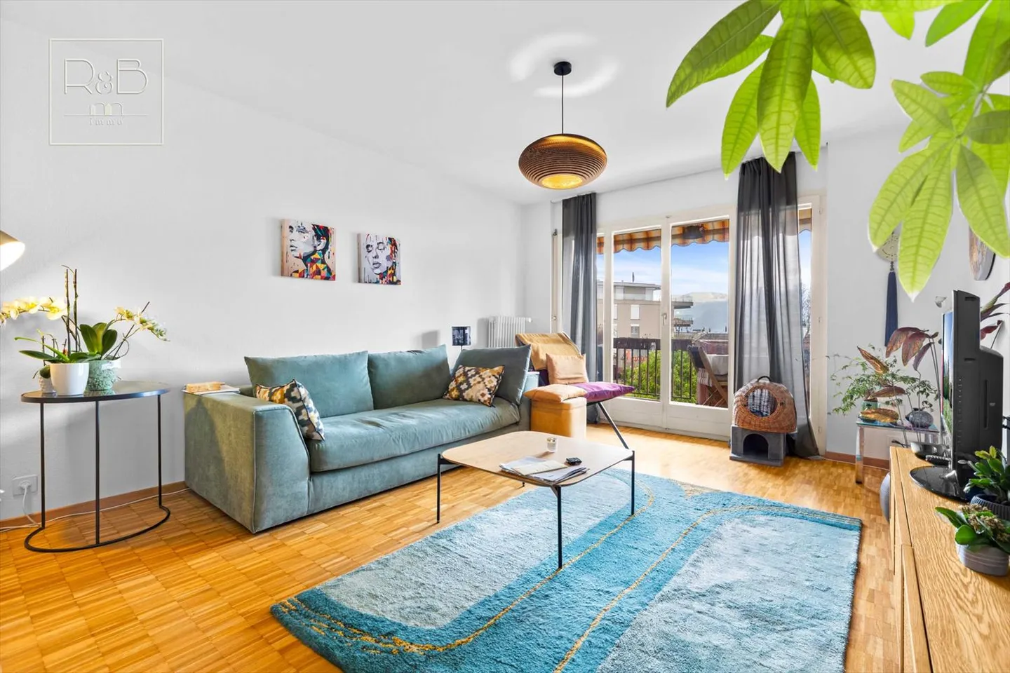 Appartamento di 3,5 locali con bella vista sul lago e sulle montagne - Foto 6 di 9