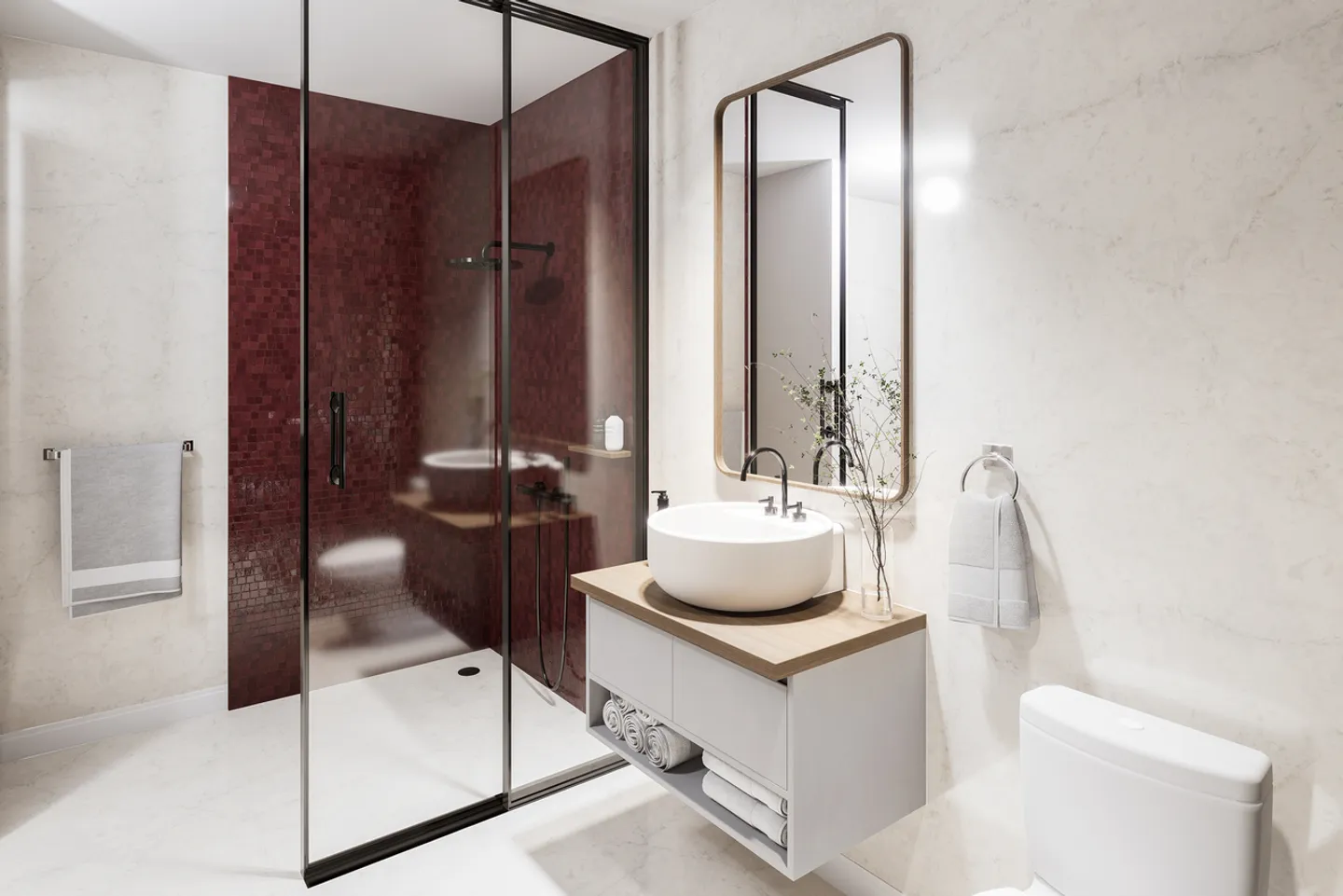 Projet de construction neuve exclusif Rääbe à Laufen - Appartement 4 - Photo 6 sur 10