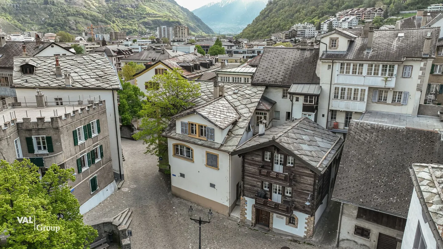 Visper Altstadt-Perle mit Potenzial und Entwicklungsmöglichkeiten - Foto 3 von 28