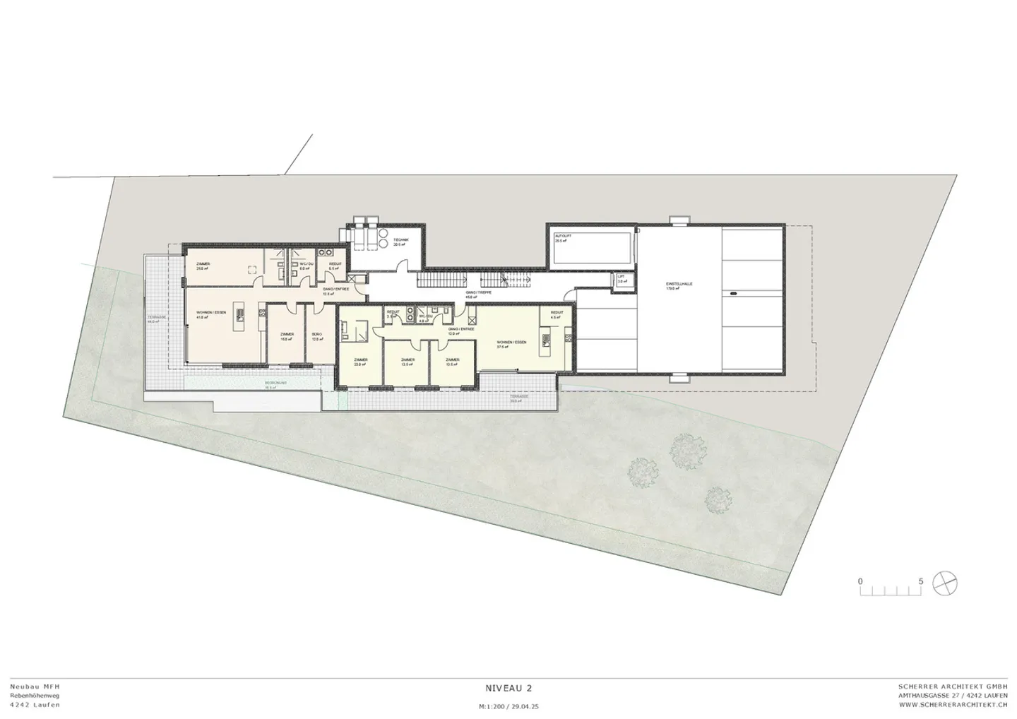 Projet de construction neuve exclusif Rääbe à Laufen - Appartement 4 - Photo 9 sur 10