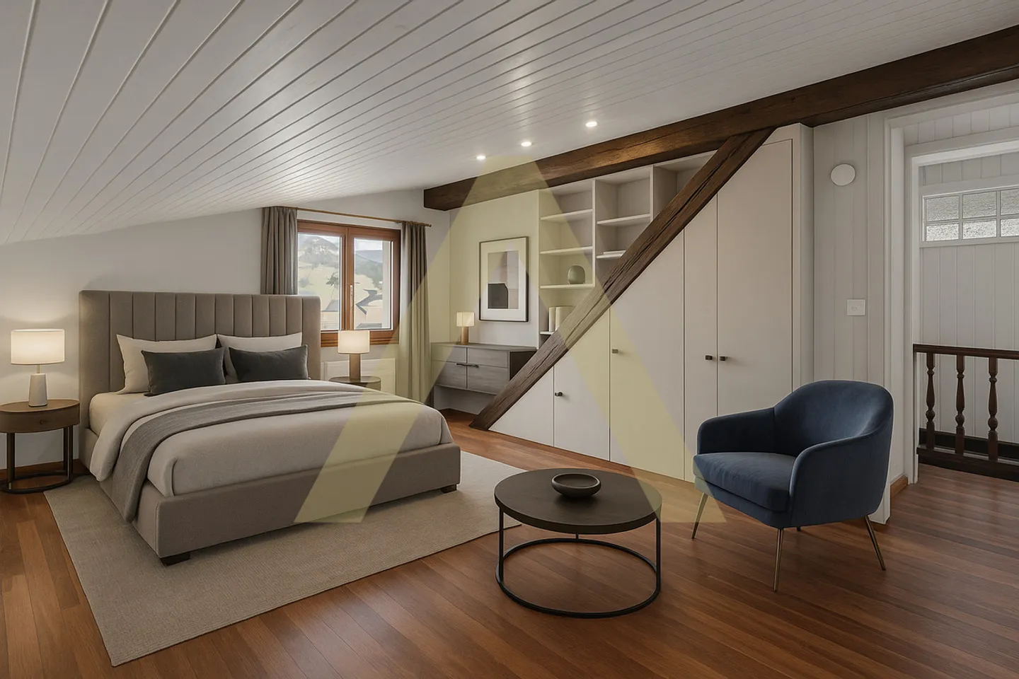 Duplex avec beaucoup de cachet en vieille ville de Sion - Photo 7 sur 8