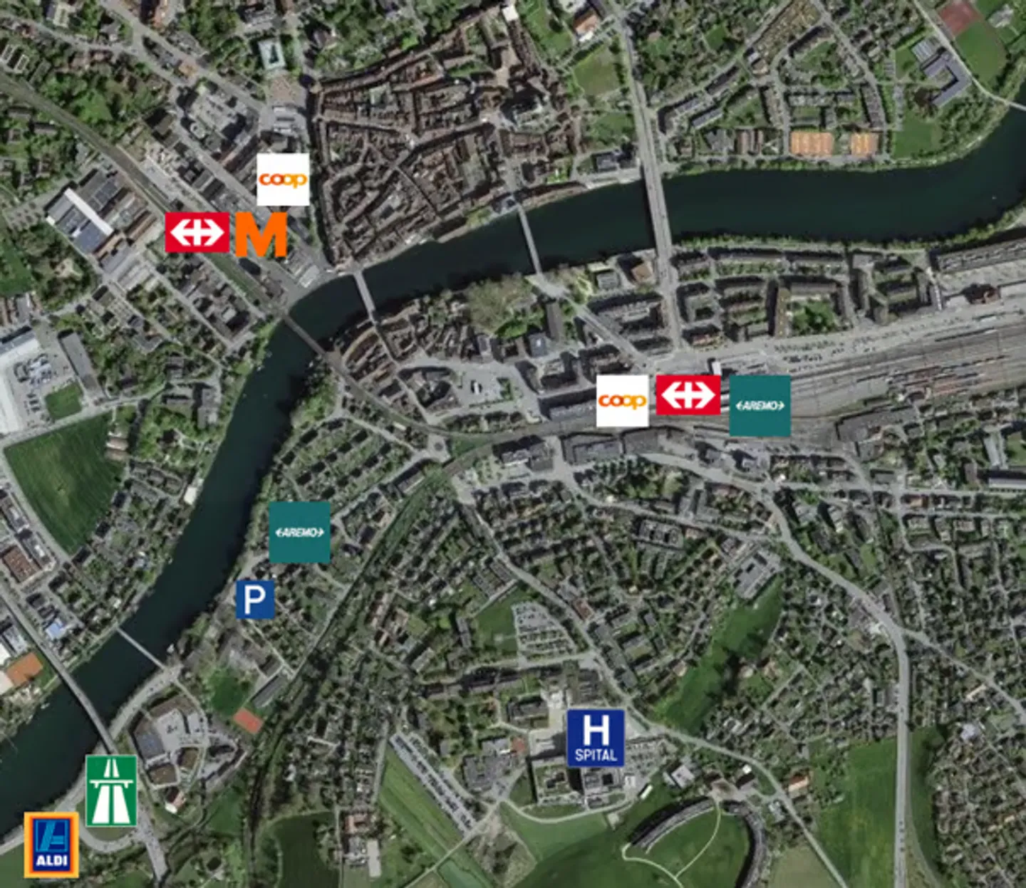 Parkplatz zu Vermieten in Solothurn - Foto 3 von 4
