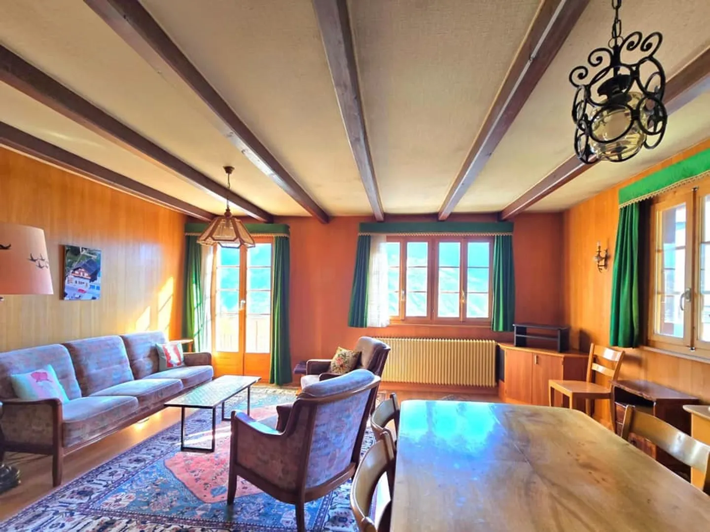 Grande maison familiale avec 2 appartements, surface commerciale, grange et exté - Foto 4 von 13