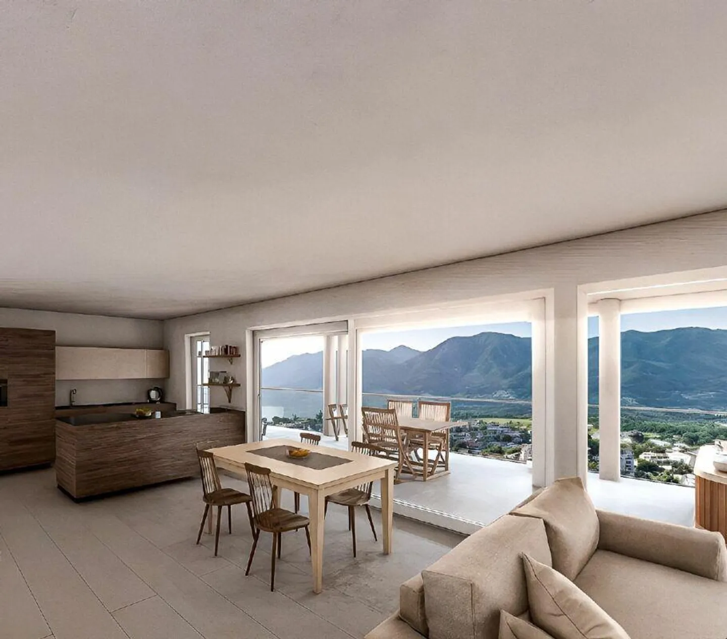 Exclusive 3.5-room apartment with terrace, garden and lake view - Photo 1 of 8