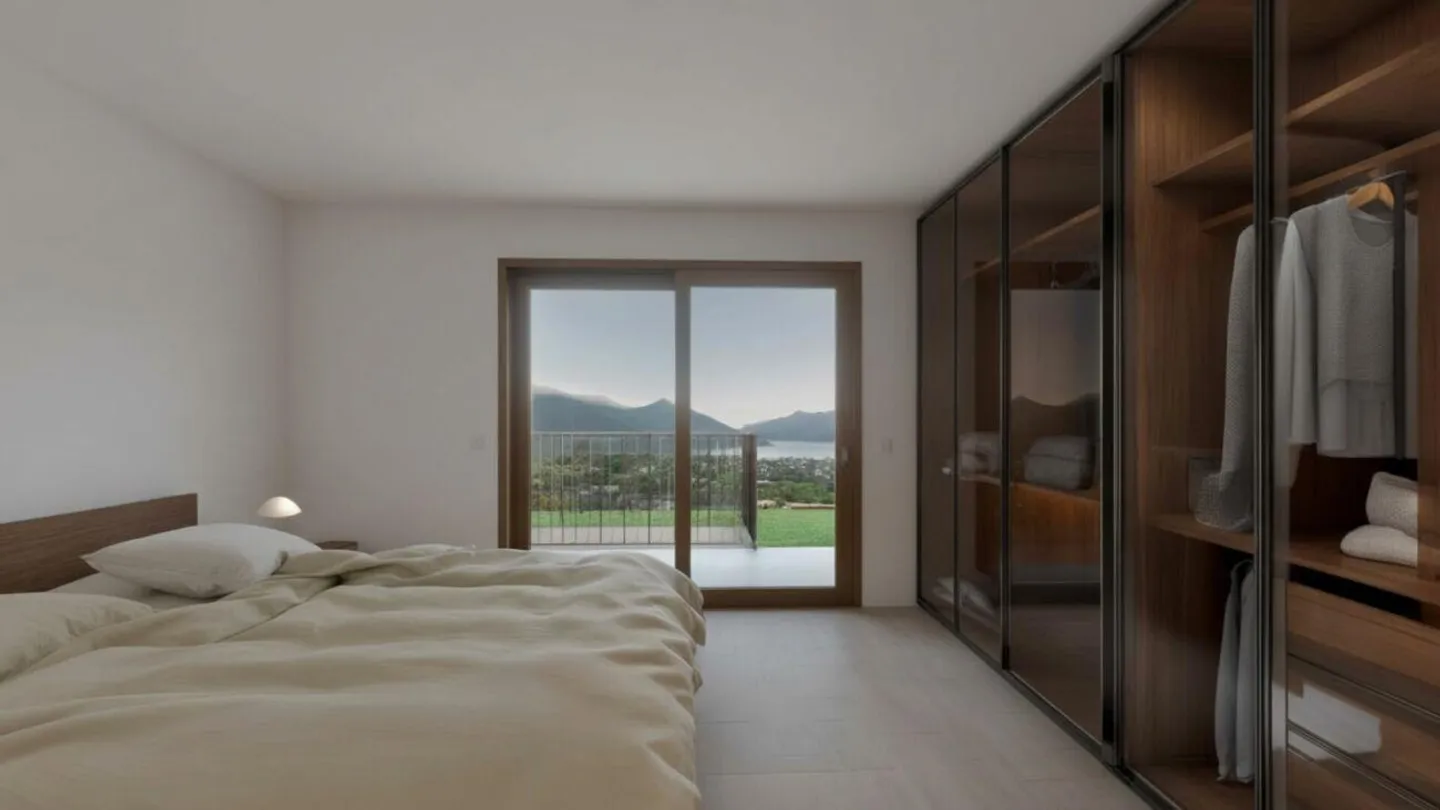 Exclusive 3.5-room apartment with terrace, garden and lake view - Photo 7 of 8