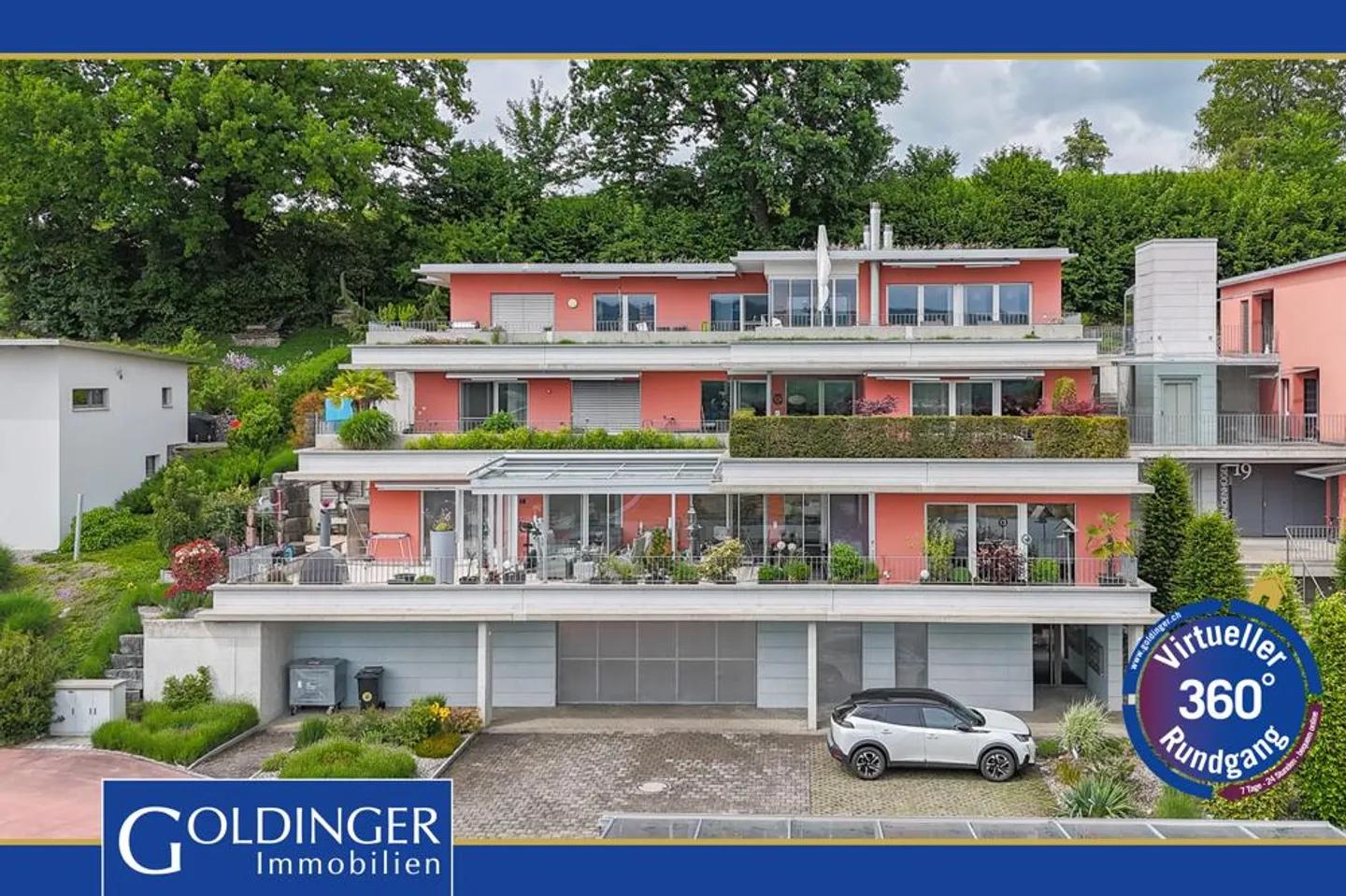 Exclusive terrace apartment in sun-drenched southern slope location - Photo 1 of 7