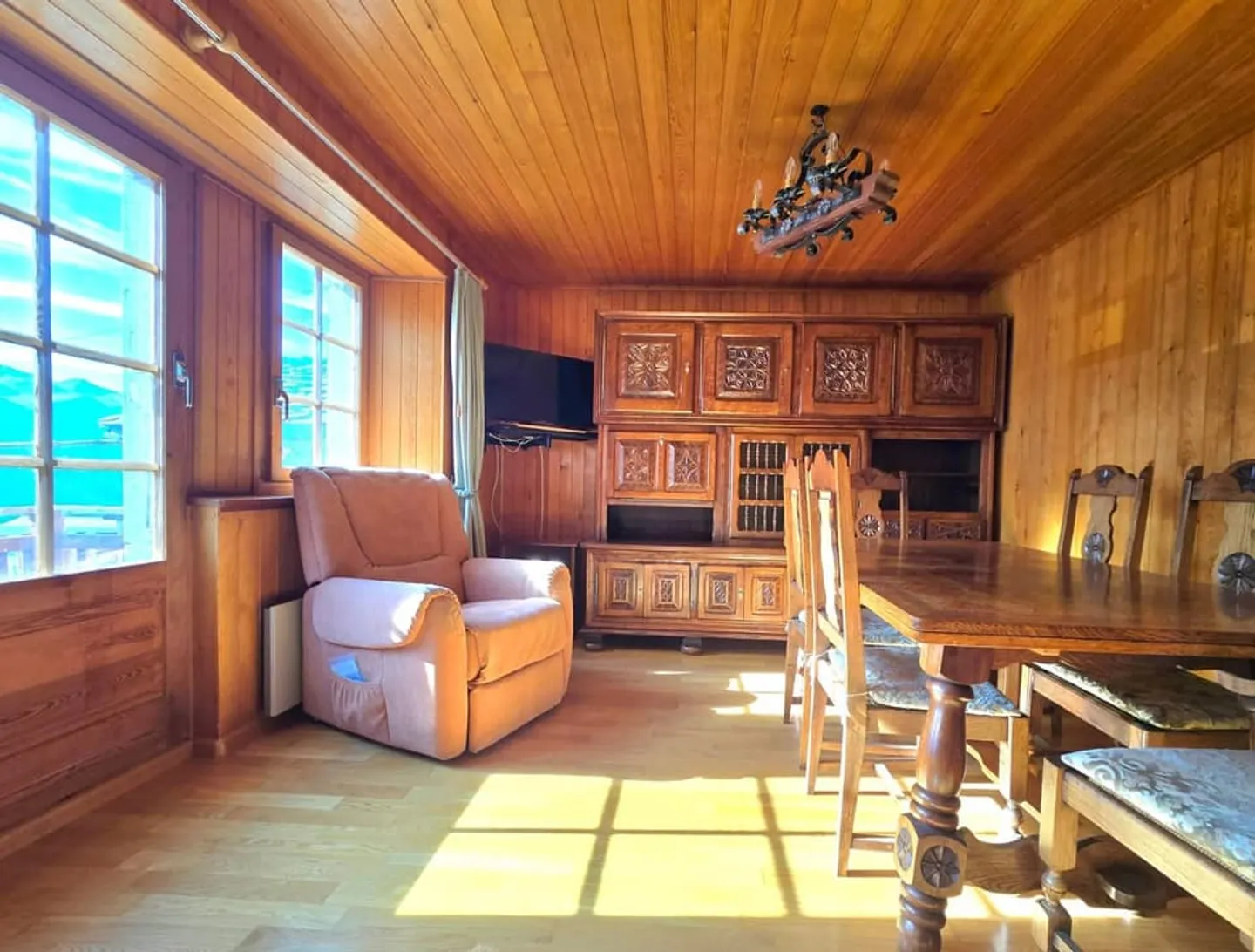 Charmant appartement à Eison (Val d'Hérens) avec vue, grand jardin et garage - Photo 3 sur 13