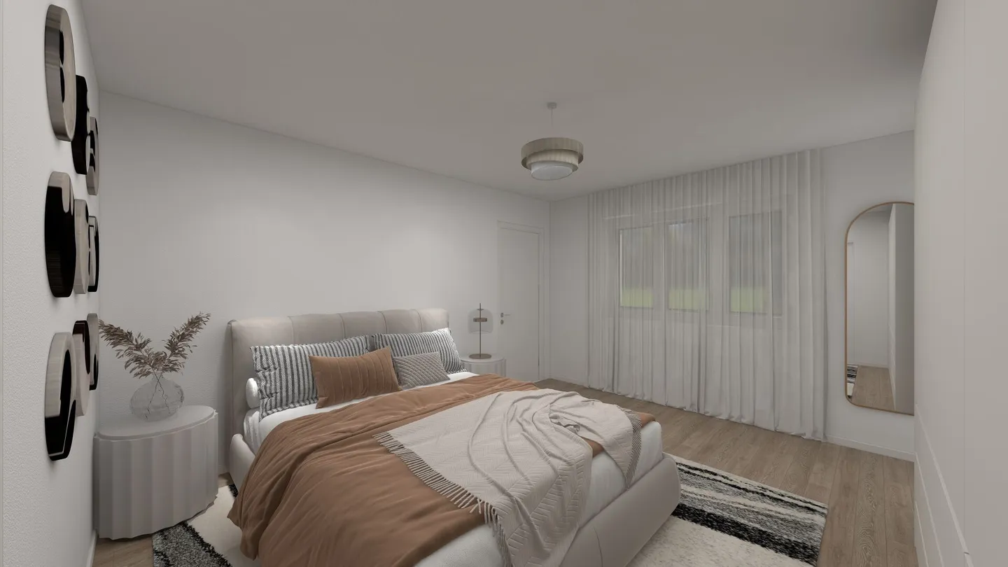 À louer sur le Vorderen Rebweg à 9534 Gähwil; appartements de 4½ pièces dans un emplacement calme et ensoleillé; première occupation à partir du 1er novembre 2025 ou sur rendez-vous / seulement 1 minute à pied des transports en commun et des commerces ! - Photo 6 sur 27