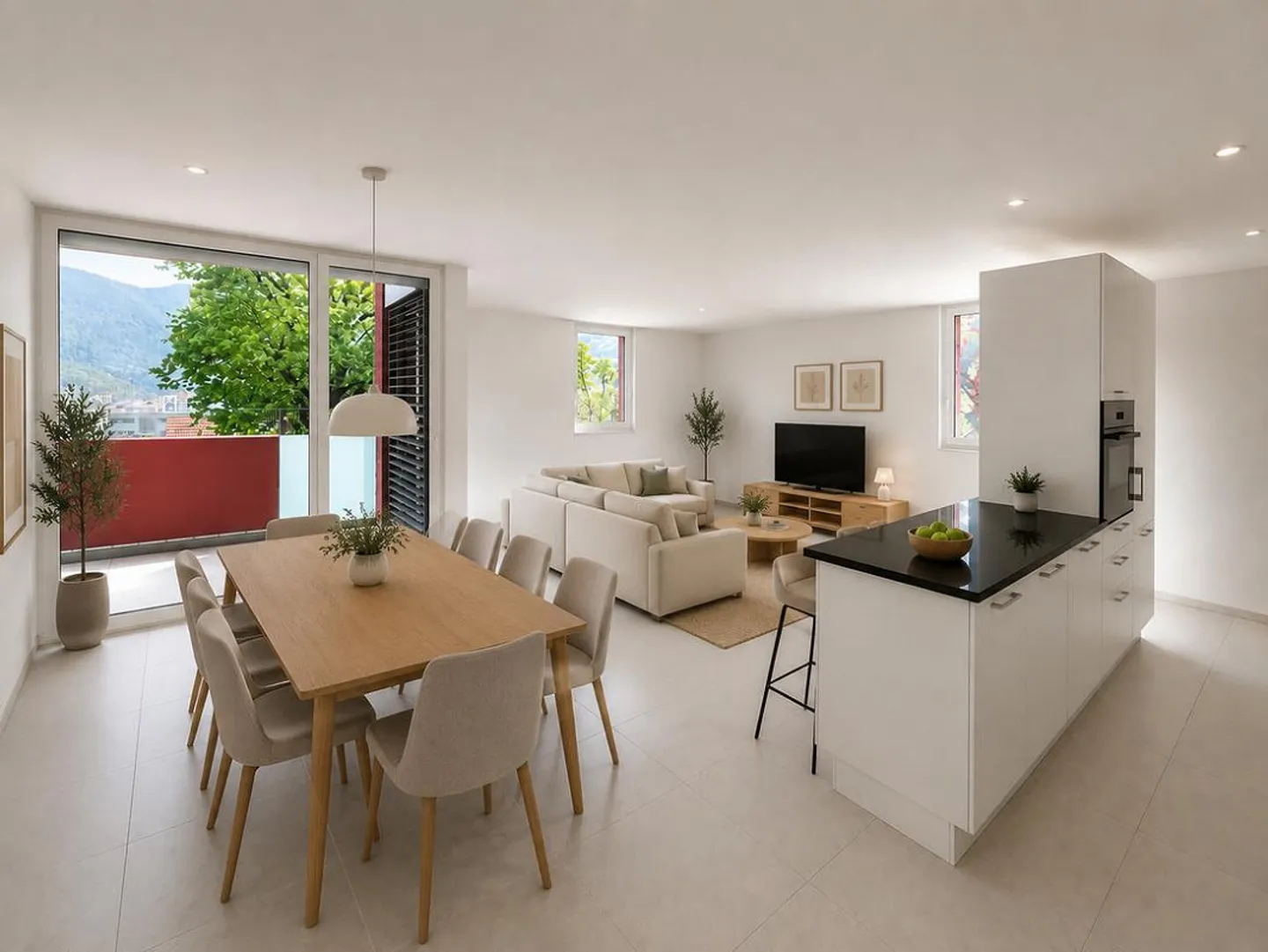 RIVERA - FOR RENT 4.5 ROOMS WITH TERRACE - Photo 1 of 12