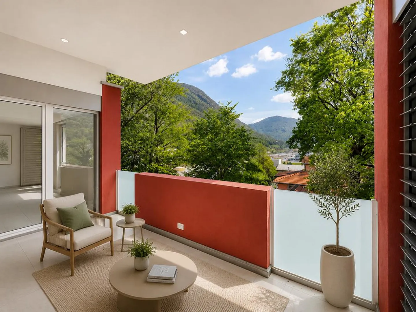 RIVERA - FOR RENT 4.5 ROOMS WITH TERRACE - Photo 4 of 12