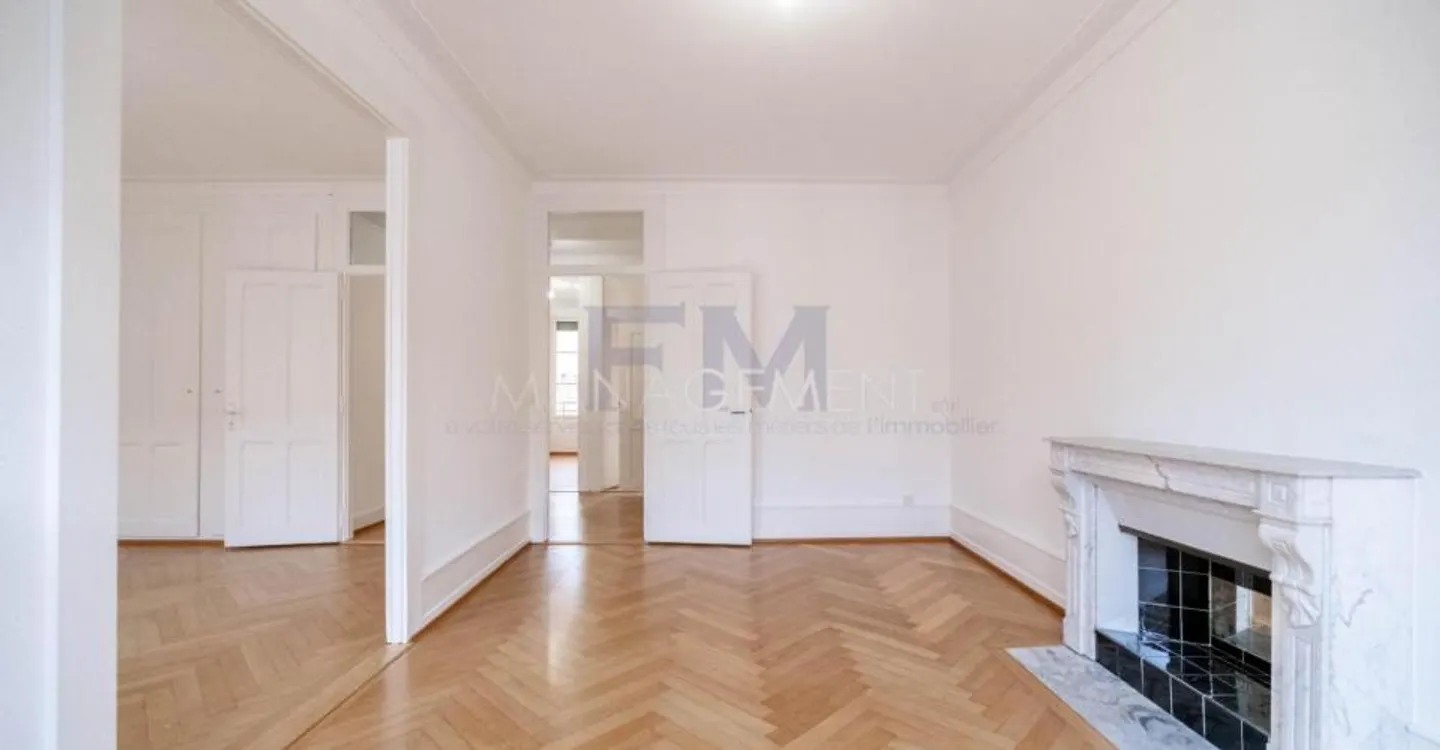 Cluse-Hôpital - Rue Barthélémy-Menn - 5 Zimmer im 4. Stock, ca. 100m2 - Foto 4 von 13