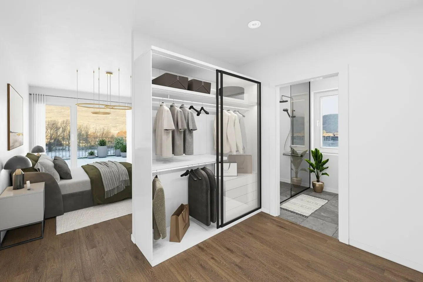 Penthouses avec le label MINERGIE Les Terrasses de Bramois - Photo 4 sur 7