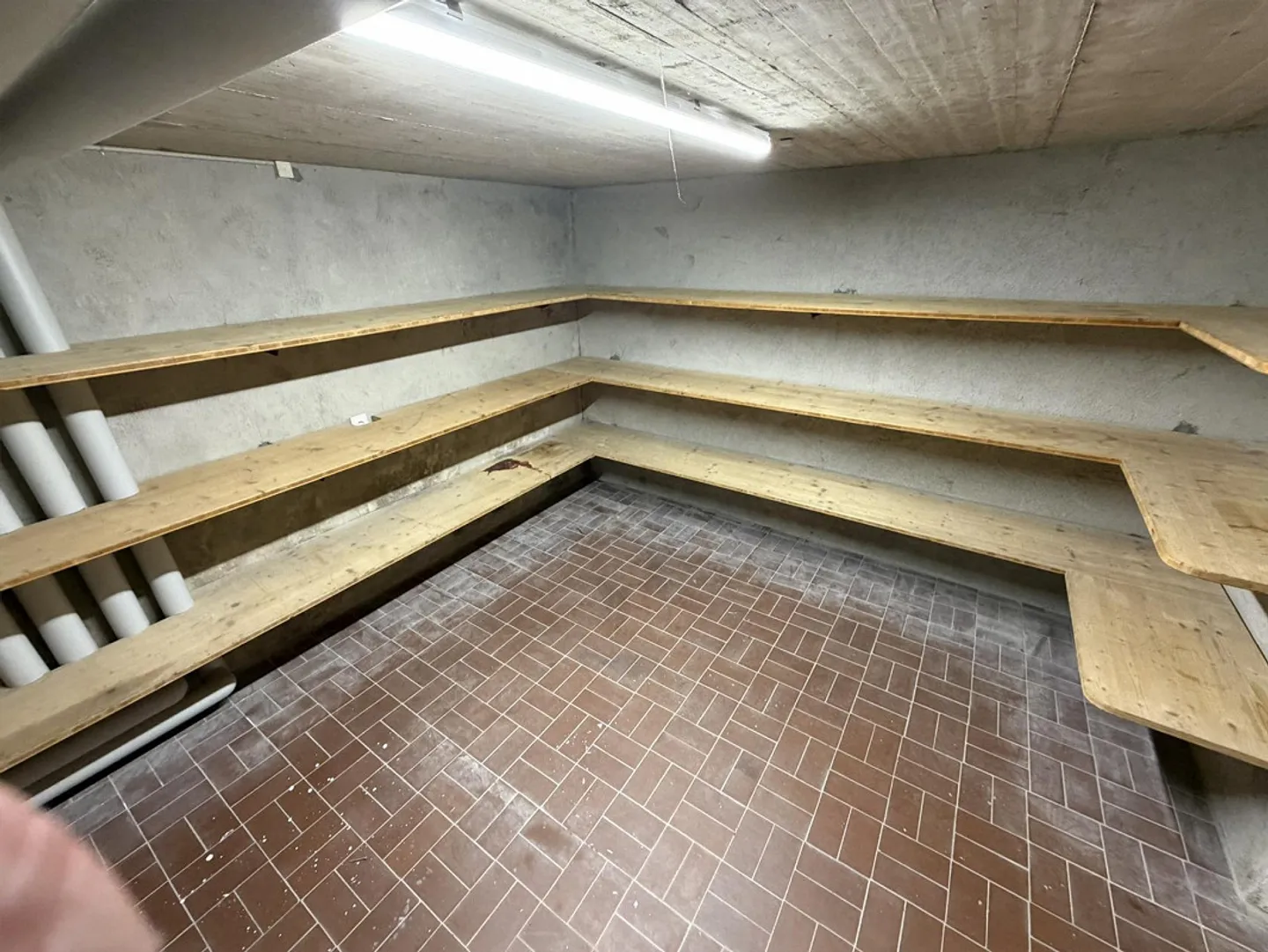 Comparto cantina 3,5 x 4,0M / 14m2 accesso libero con rampe - Foto 3 di 6