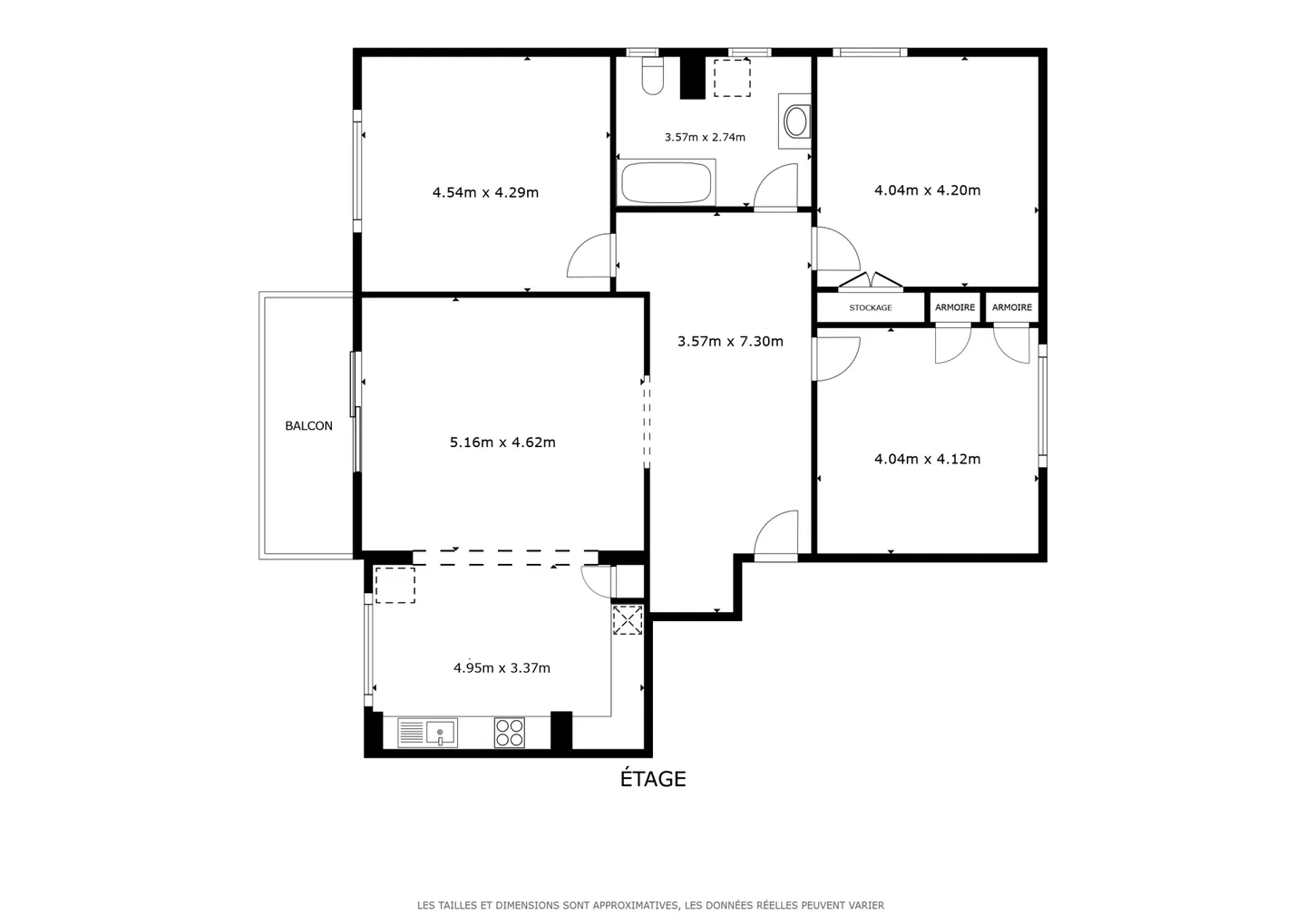 Spacious 4.5 room penthouse of 111 m2 gross in Conthey - Photo 17 of 18