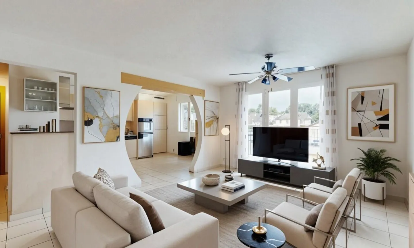 Doppelhaushälfte mit Pool und unabhängiger Wohnung - Foto 4 von 13