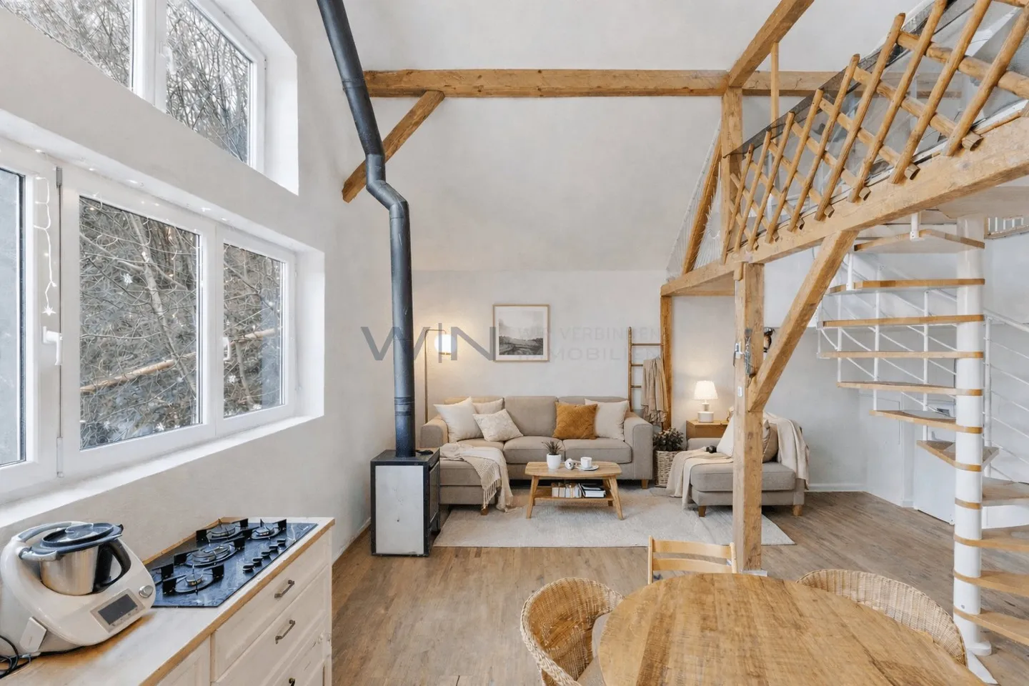 Einzigartiges Bauernhaus mit Loft - Foto 3 von 10