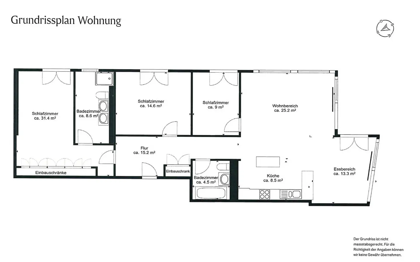 Geräumige Gartenwohnung bei Zürich - Foto 13 von 13