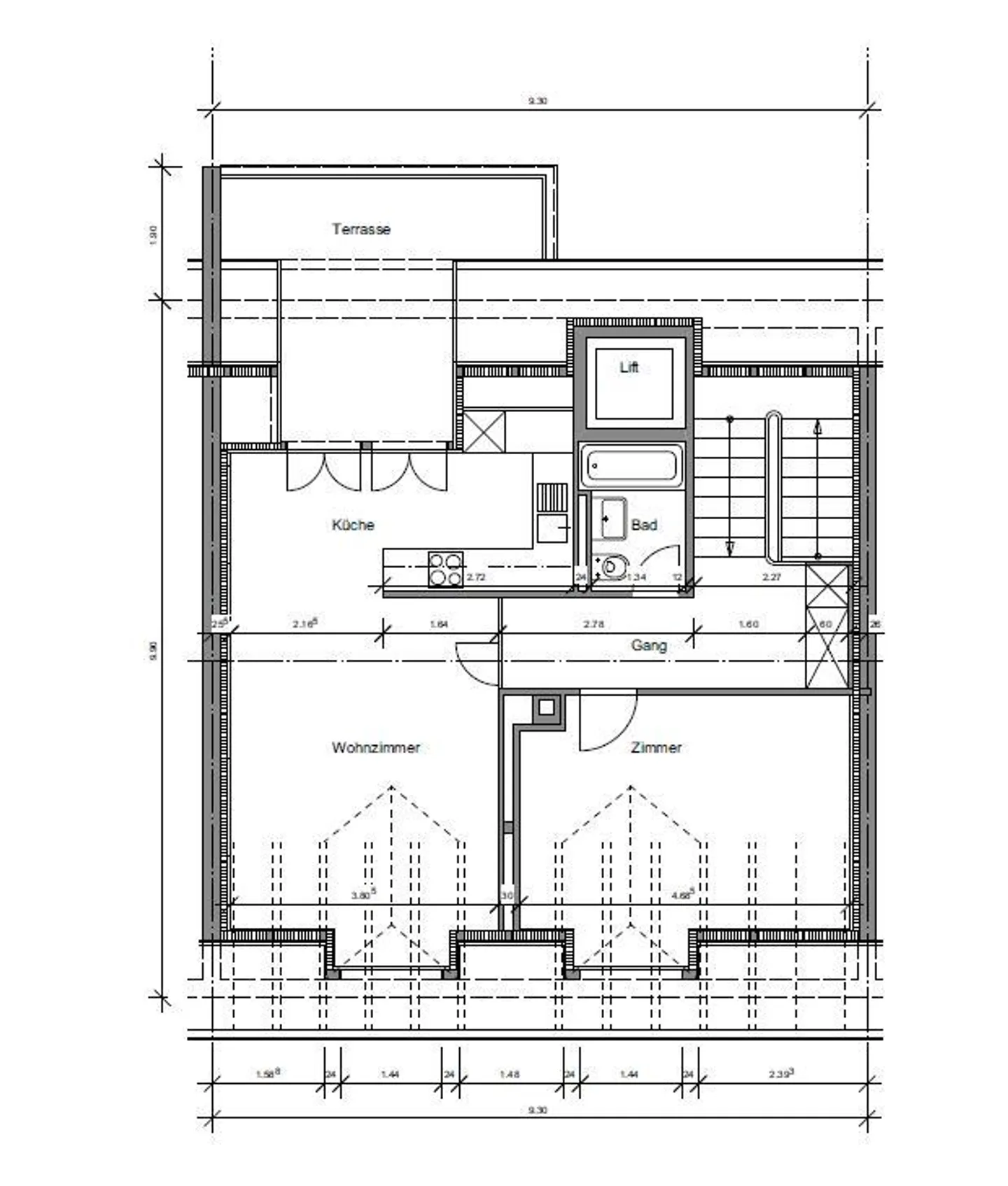 Charming attic apartment near Messeplatz - Photo 8 of 8